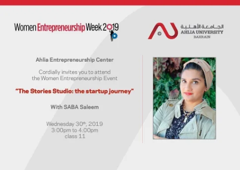 Women Entrepreneurship Week, Ahlia University, Oct 2019