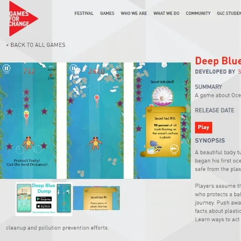 On the Games for Change website, Feb 2019
