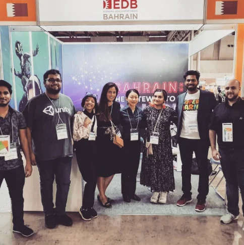 Tokyo Game Show with the Bahrain EDB team, Sep 2019