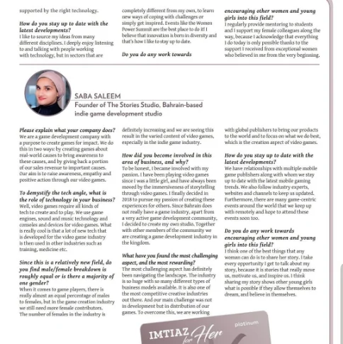 Woman This Month, Imtiaz for Her, Jun 2019
